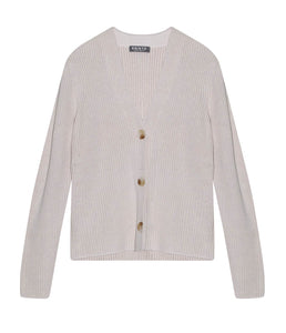 Esisto Baumwoll Strickjacke V-Ausschnitt