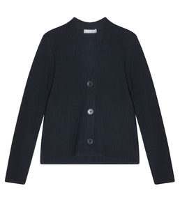 Esisto Baumwoll Strickjacke V-Ausschnitt