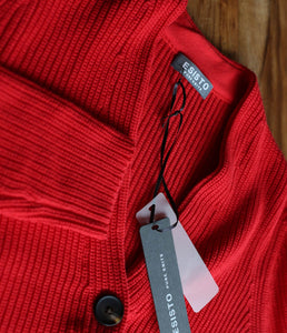 Esisto Baumwoll Strickjacke V-Ausschnitt