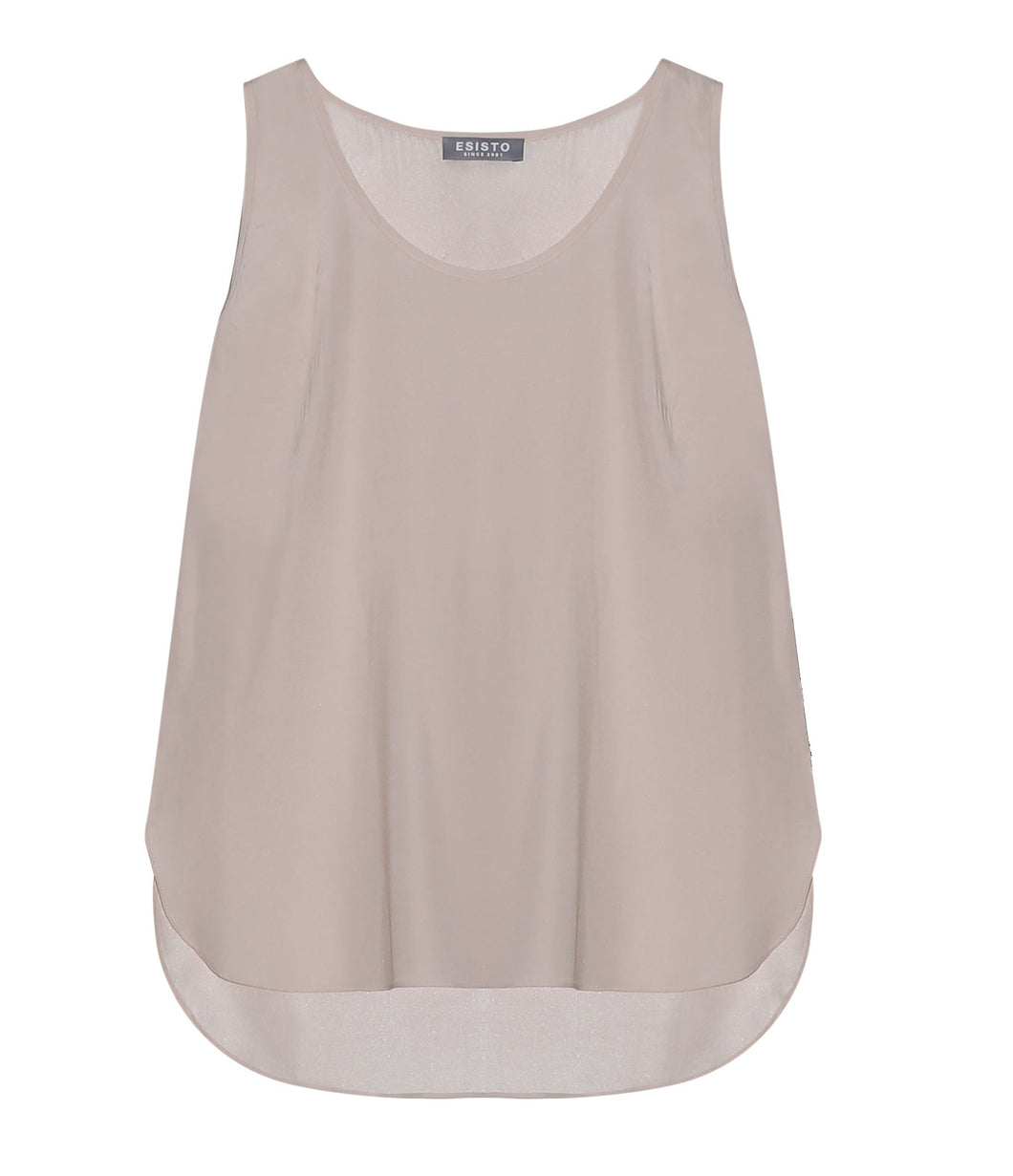 Esisto Blusen Top Seiden-Mix