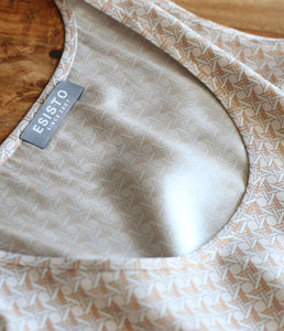 Esisto Blusen Top Seiden-Mix