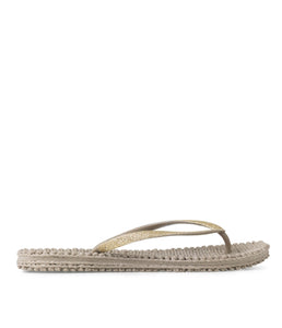 Ilse Jacobsen Flip Flops mit Glitzer
