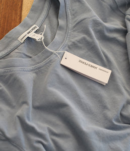 James Perse Baumwoll Shirt Rundhals Kurzarm