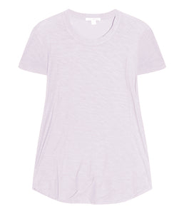 James Perse Baumwoll Shirt Rundhals Kurzarm