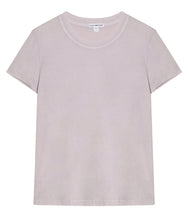 Laden Sie das Bild in den Galerie-Viewer, James Perse Baumwoll Shirt Rundhals Kurzarm
