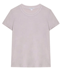 James Perse Baumwoll Shirt Rundhals Kurzarm