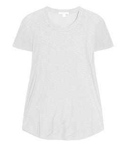 James Perse Baumwoll Shirt Rundhals Kurzarm