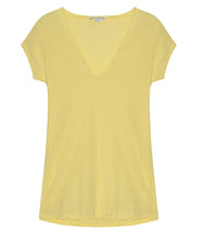 Load the image into the gallery viewer, James Perse Cotton Shirt V-Neck Short Sleeve
