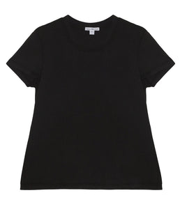James Perse Baumwoll Shirt Rundhals Kurzarm