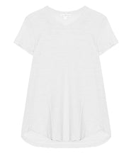 Laden Sie das Bild in den Galerie-Viewer, James Perse Baumwoll Shirt Rundhals Kurzarm
