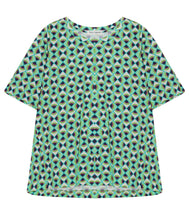 Laden Sie das Bild in den Galerie-Viewer, Lareida Bio Baumwoll Shirt Mac Rundhalsausschnitt Muster
