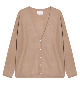 Les tricots de Léa Kaschmir Cardigan Gemstone V-Ausschnitt