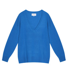 Les tricots de Léa Kaschmir Pullover Marilyna V-Ausschnitt