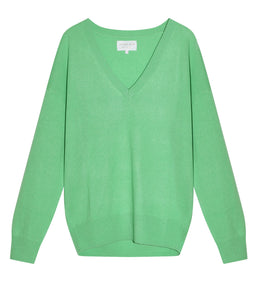 Les tricots de Léa Kaschmir Pullover Marilyna V-Ausschnitt