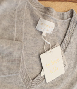 Les tricots de Léa Kaschmir Pullover Marilyna V-Ausschnitt