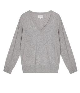 Les tricots de Léa Kaschmir Pullover Marilyna V-Ausschnitt