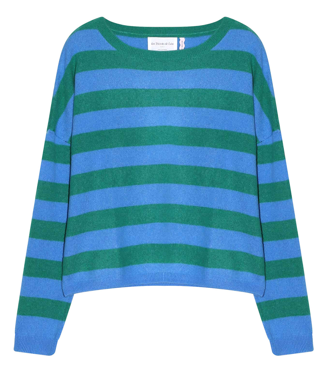 Les tricots de Léa Kaschmir Pullover Myheart Rundhalsausschnitt