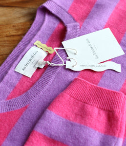 Les tricots de Léa Kaschmir Pullover Myheart Rundhalsausschnitt