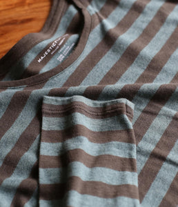 Majestic Filatures Baumwoll-Kaschmir Shirt Rundhalsausschnitt Langarm