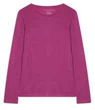 Load the image into the gallery viewer, Majestic Filatures Cotton Cashmere Shirt Crew Neck Long Sleeve
