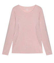 Load the image into the gallery viewer, Majestic Filatures Viscose Mix Shirt Round Neck Long Sleeve
