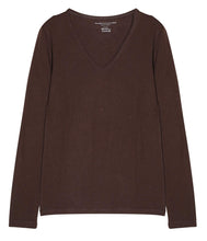 Load the image into the gallery viewer, Majestic Filatures Cotton Cashmere Shirt V-Neck Long Sleeve
