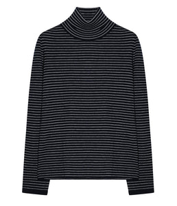 Majestic dünner Kaschmir Pullover Rollkragen