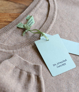 Re_Branded Recycled Cashmere Mix Jumper Crew Neck