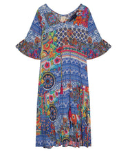 Laden Sie das Bild in den Galerie-Viewer, Ryy Australia Viskose Kleid Toucan Dress Kurzarm
