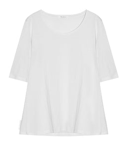 Stefan Brandt Baumwoll Shirt Fili Rundhalsausschnitt Halbarm