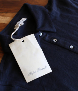 Stefan Brandt Leinen-Mix Polo Shirt Anna