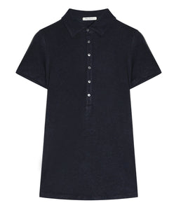 Stefan Brandt Leinen-Mix Polo Shirt Anna