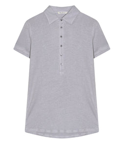 Stefan Brandt Leinen-Mix Polo Shirt Anna