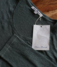 Laden Sie das Bild in den Galerie-Viewer, Stefan Brandt Leinen Shirt Febe Rundhals 3/4 Arm
