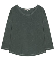 Laden Sie das Bild in den Galerie-Viewer, Stefan Brandt Leinen Shirt Febe Rundhals 3/4 Arm
