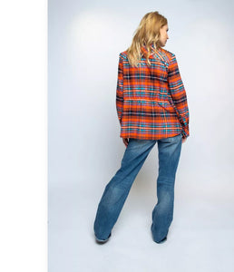 Tonno & Panna Baumwoll-Flanell Bluse Rabea