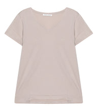 Load the image into the gallery viewer, Trusted Handwork Cotton T-Shirt Toulouse V-Neck Short Sleeve
