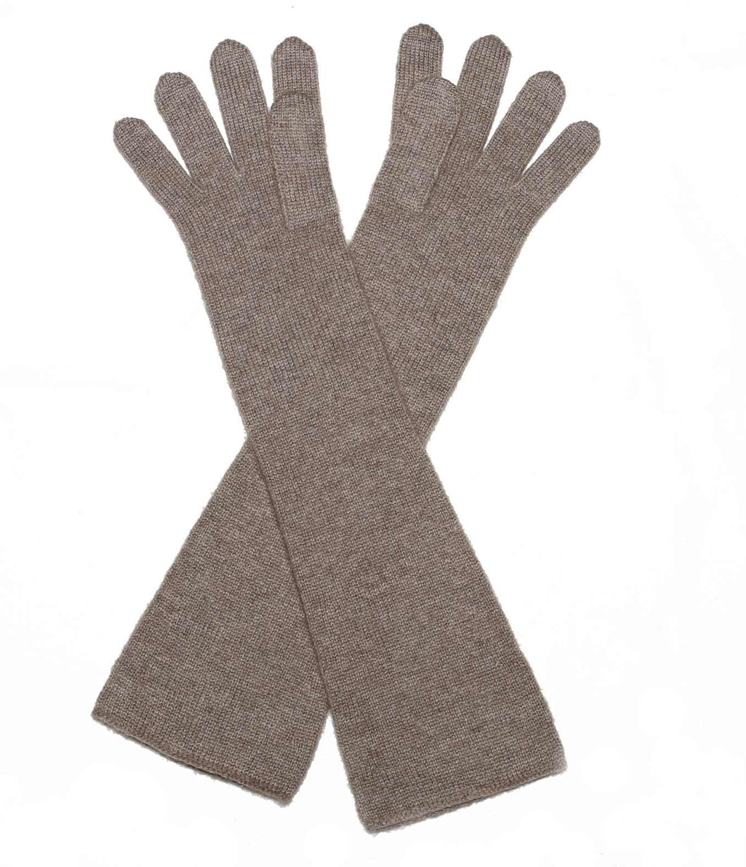 engage cashmere gloves with long cuffs