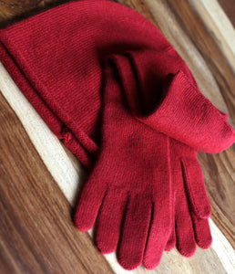 engage cashmere gloves with long cuffs