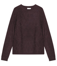 Load the image into the gallery viewer, engage cashmere jumper pattern knit round neckline
