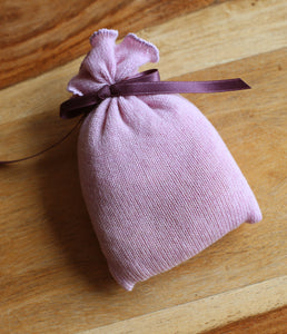 engage cashmere sachet with Swiss stone pine shavings