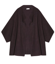 Load the image into the gallery viewer, Eng Cashmere Open Poncho Jacket
