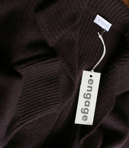 engage cashmere open cardigan